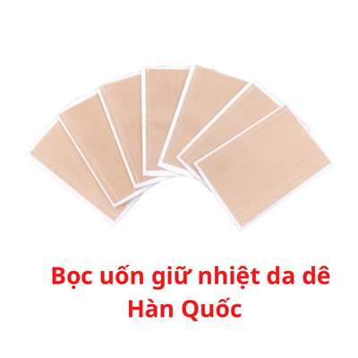 Bọc uốn giữ nhiệt da dê Hàn Quốc