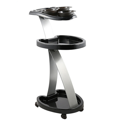 Xe đẩy hóa chất làm tóc 3 tầng