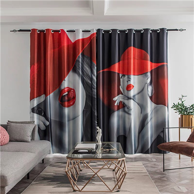 Rèm trang trí salon